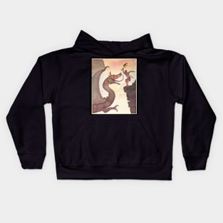 Warrior vs Dragon Kids Hoodie